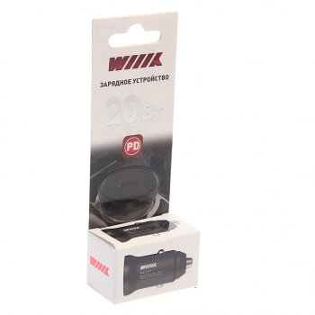559 р. Устройство зарядное в прикуриватель 1USB Type C 12V WIIIX WIIIX ucc-4-1-12  с доставкой в г. Вологда. Увеличить фотографию 2