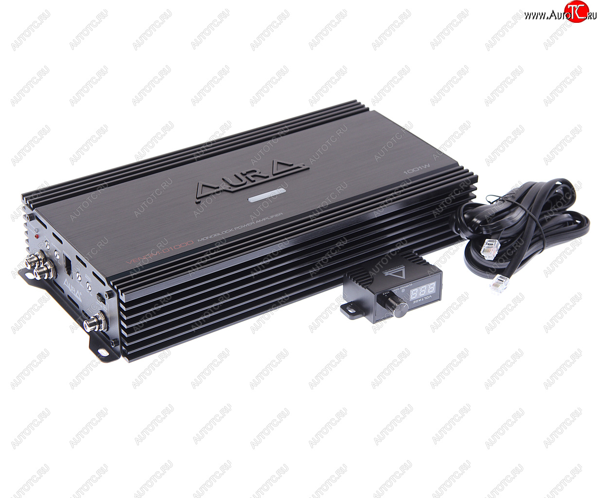14 299 р. Усилитель автомобильный 1х550Вт AURA AURA venom-d1000  с доставкой в г. Вологда