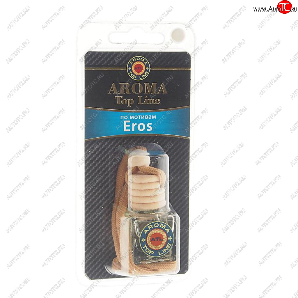 296 р. Ароматизатор подвесной жидкостный (Versace Eros) 5мл TOP LINE TOP LINE versace eros  с доставкой в г. Вологда