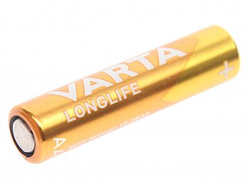 Батарейка AAA LR03 1.5V блистер 4шт. (цена за 1шт.) Alkaline Longlife VARTA VARTA vrt-lr03l(4)бл