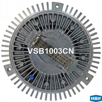 4 699 р. Вискомуфта BMW 3 (E34,E46),5 (E39) (2.03.2) привода вентилятора (3 болта) KRAUF KRAUF vsb1003cn  с доставкой в г. Вологда. Увеличить фотографию 4
