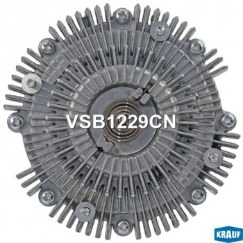 5 849 р. Вискомуфта TOYOTA Land Cruiser (09-) привода вентилятора охлаждения KRAUF KRAUF vsb1229cn  с доставкой в г. Вологда. Увеличить фотографию 2