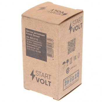 319 р. Датчик детонации ВАЗ-2110-2115,ГАЗ дв.ЗМЗ-405,406 STARTVOLT STARTVOLT vs-ks 0110  с доставкой в г. Вологда. Увеличить фотографию 2