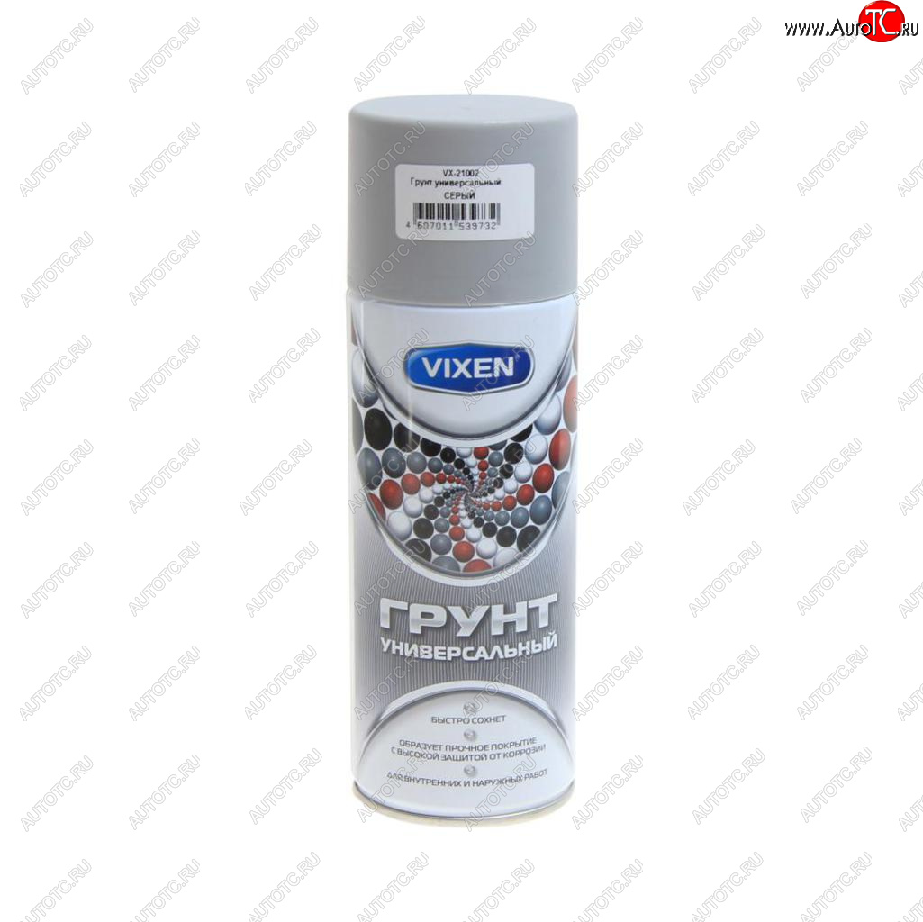 273 р. Грунт серый аэрозоль 520мл VIXEN VIXEN vx-21002  с доставкой в г. Вологда