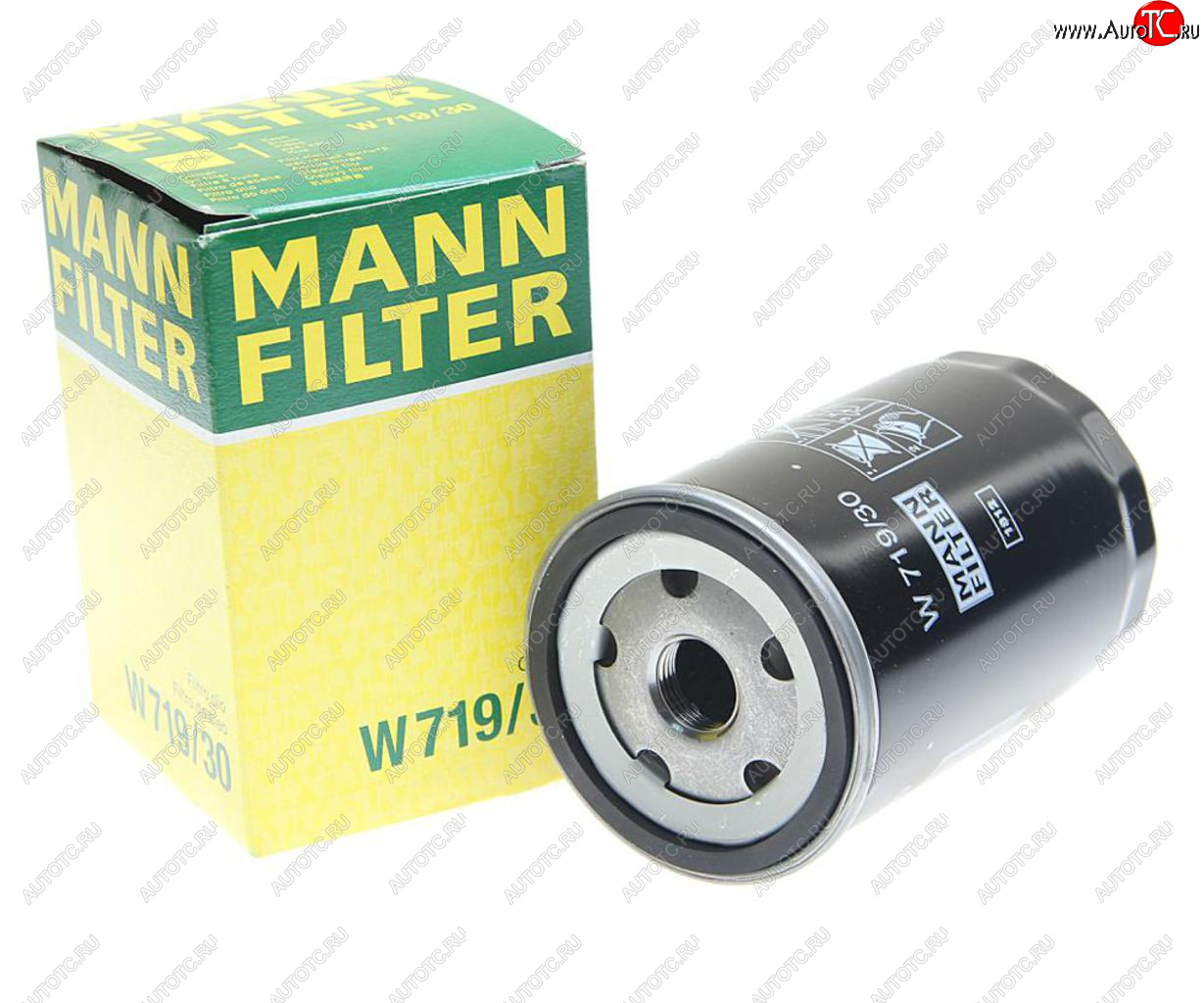 869 р. Фильтр масляный VW AUDI SEAT SKODA (90-09) MANN MANN w71930  с доставкой в г. Вологда