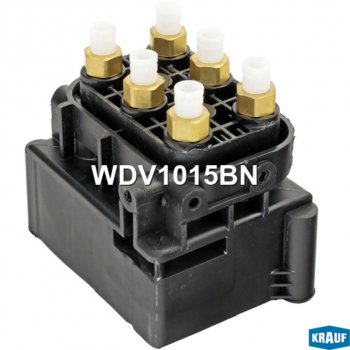 12 349 р. Блок клапанов VW Touareg (03-) AUDI Q7 (06-) PORSCHE Cayenne пневмоподвески KRAUF KRAUF wdv1015bn KRAUF wdv1015bn  с доставкой в г. Вологда. Увеличить фотографию 5