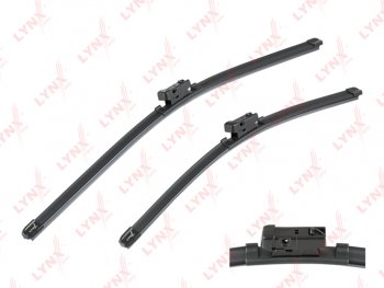 Щетка стеклоочистителя VW Jetta (11-13) 600475мм бескаркасная комплект LYNX LYNX xf6048b