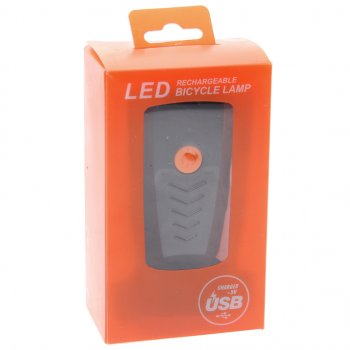 929 р. Фонарь велосипедный передний USB кабель с аккумулятором 600mAh Super Led NO NAME xfl-178  с доставкой в г. Вологда. Увеличить фотографию 3