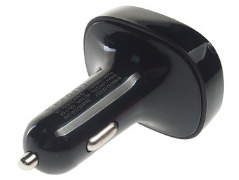 1 049 р. Устройство зарядное в прикуриватель с трансмиттером (bluetooth,hands free) черное XO XO xo-bcc03 black  с доставкой в г. Вологда. Увеличить фотографию 2