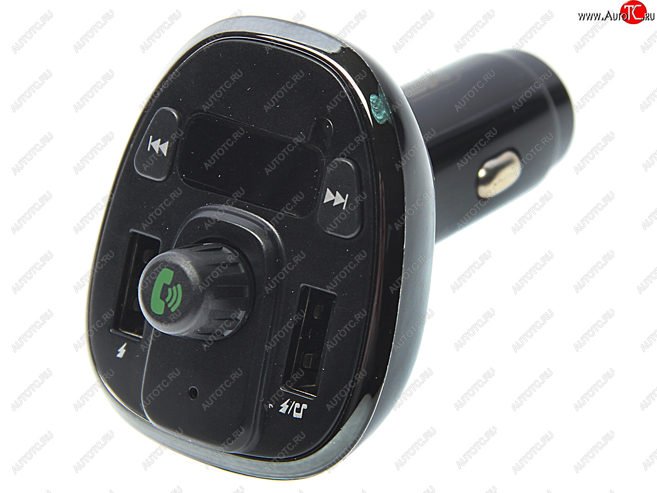 1 129 р. Устройство зарядное в прикуриватель с трансмиттером (bluetooth,hands free) черное XO XO xo-bcc05 black  с доставкой в г. Вологда