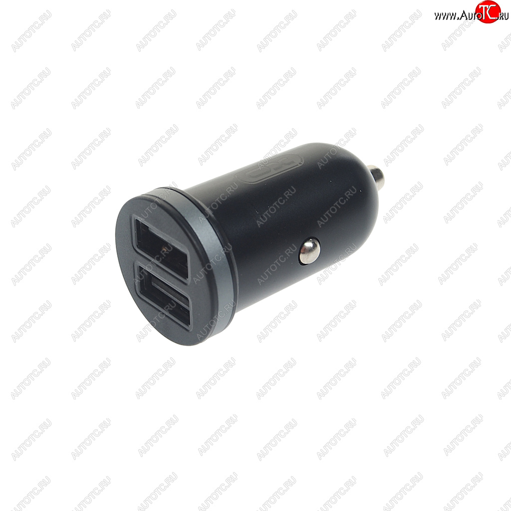 319 р. Устройство зарядное в прикуриватель 2USB 12V черное XO XO xo-cc18dua black  с доставкой в г. Вологда