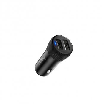 559 р. Устройство зарядное в прикуриватель 2USB 12V HOCO HOCO z21 black HOCO z21 black  с доставкой в г. Вологда. Увеличить фотографию 3