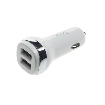Устройство зарядное в прикуриватель 2USB 12V HOCO HOCO z40 white HOCO z40 white
