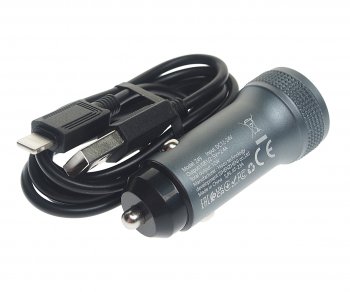 579 р. Устройство зарядное в прикуриватель 1USB 12V кабель iPhone (5-) HOCO HOCO z49 grey HOCO z49 grey  с доставкой в г. Вологда. Увеличить фотографию 2