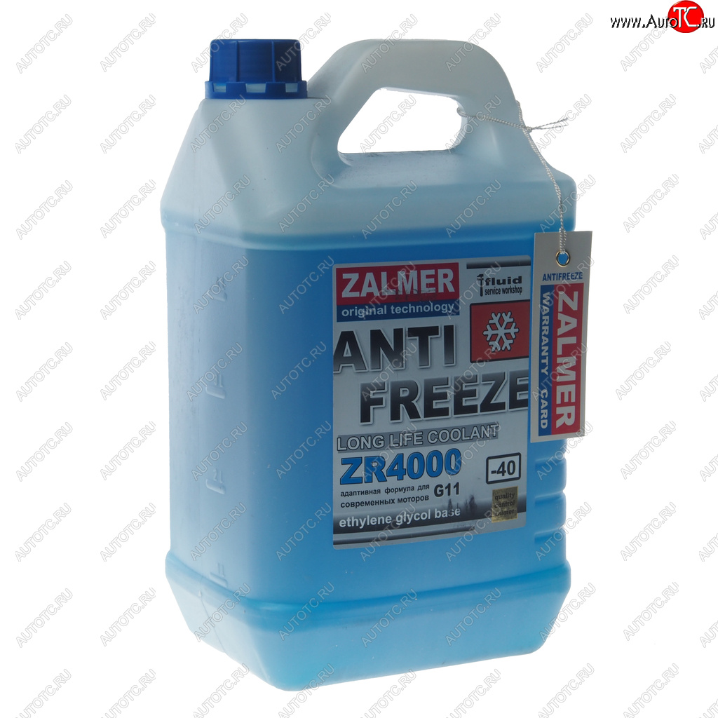 1 159 р. Антифриз синий -40C ZR4000 LLC G11 5кг ZALMER ZALMER zr40b005  с доставкой в г. Вологда