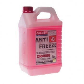 Антифриз красный -40C ZR4000 LLC G12 5кг ZALMER ZALMER zr40r005
