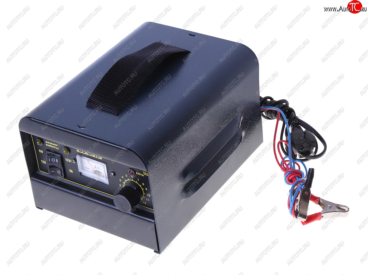 5 599 р. Устройство зарядное 6-12V 8A 100Ач 220V (ручной режим) НИКА АНТАС НИКА АНТАС зу-612  с доставкой в г. Вологда