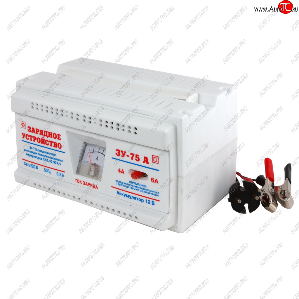 3 699 р. Устройство зарядное 12V 6A 90Ач 220V (автомат) НИКА АНТАС НИКА АНТАС зу-75а  с доставкой в г. Вологда
