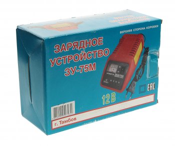 3 699 р. Устройство зарядное 12V 10А 220V (автомат) ТАМБОВ ИП ШМЕЛЬКОВ зу-75м  с доставкой в г. Вологда. Увеличить фотографию 4