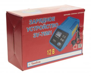 3 799 р. Устройство зарядное 12V 10А 220V (ручной) ТАМБОВ ИП ШМЕЛЬКОВ зу-75м1  с доставкой в г. Вологда. Увеличить фотографию 4