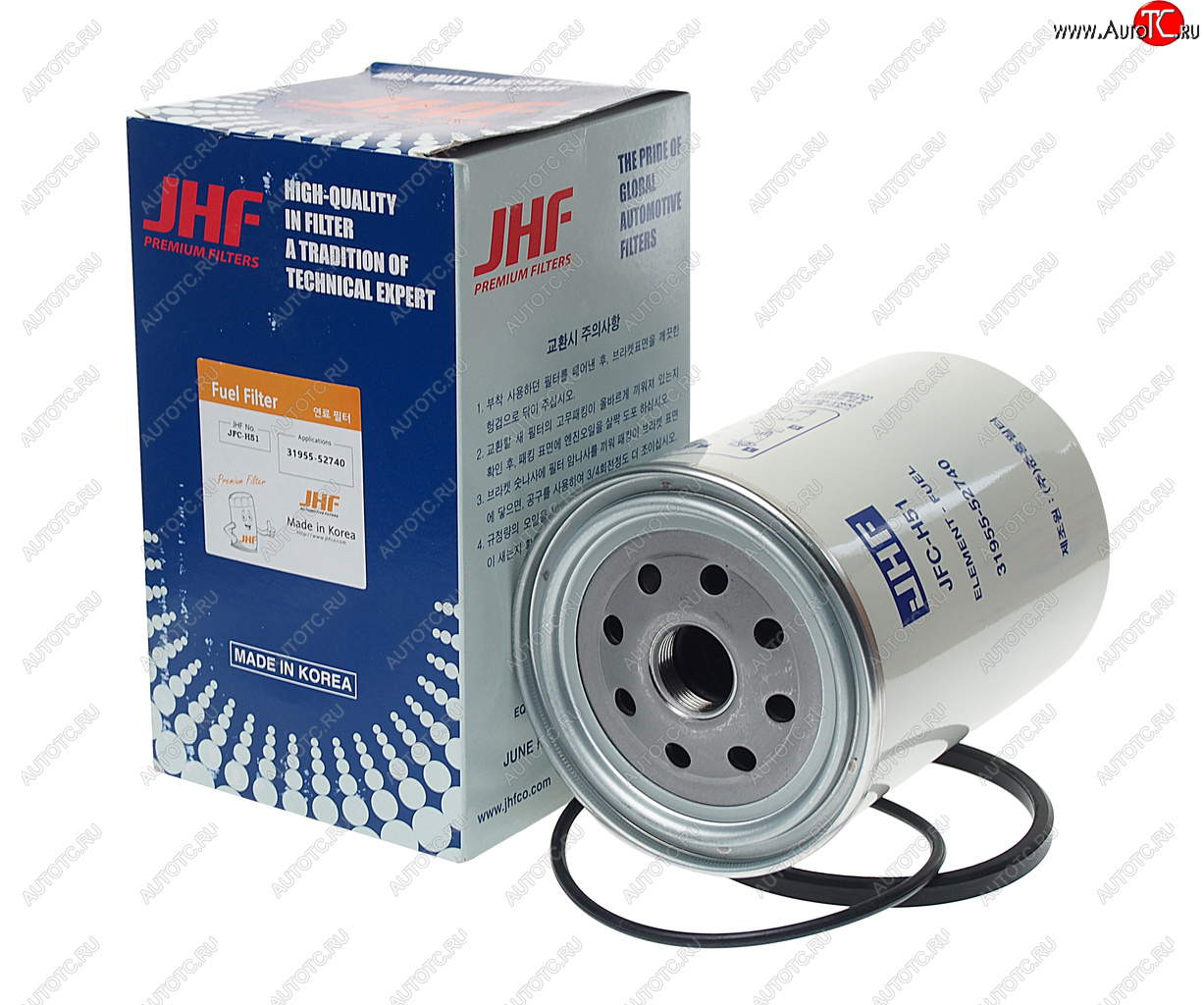 4 799 р. Фильтр топливный HYUNDAI HD65,78 дв.D4GA грубой очистки (сепаратор) JHF JHF jfc-h51  с доставкой в г. Вологда