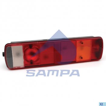 Фонарь задний SCANIA 4,P,G,R,T series правый SAMPA SAMPA 044.322