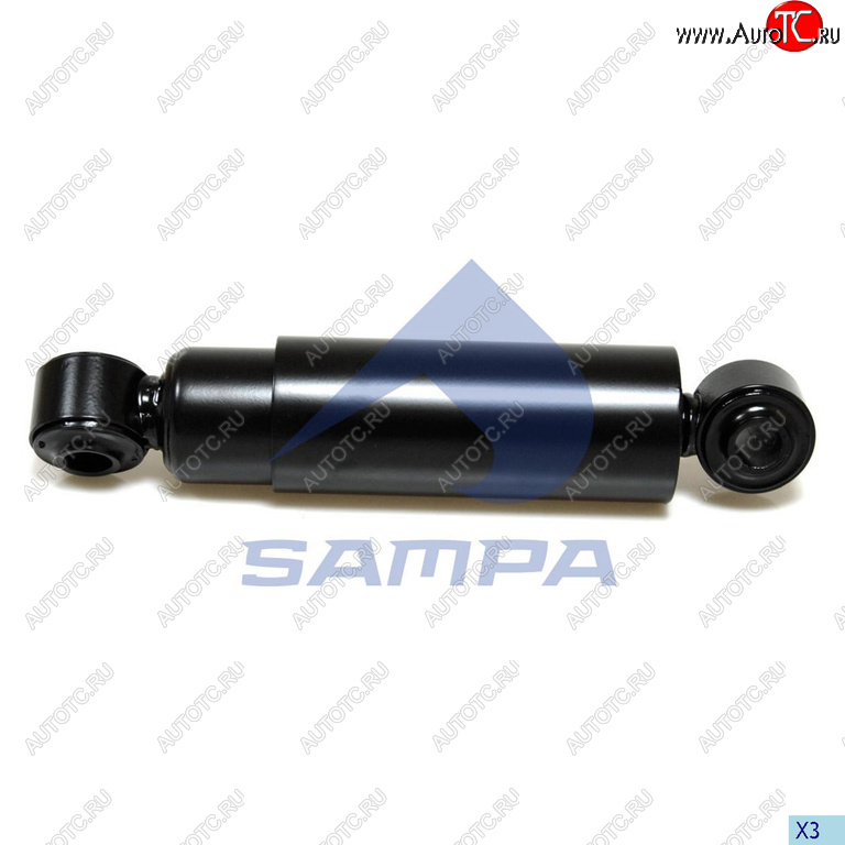 3 299 р. Амортизатор BPW ROR SAF FRUEHAUF SCHMITZ полуприцепа, прицепа (331495 24х55 24х55 ОО) SAMPA SAMPA 070.225-01  с доставкой в г. Вологда