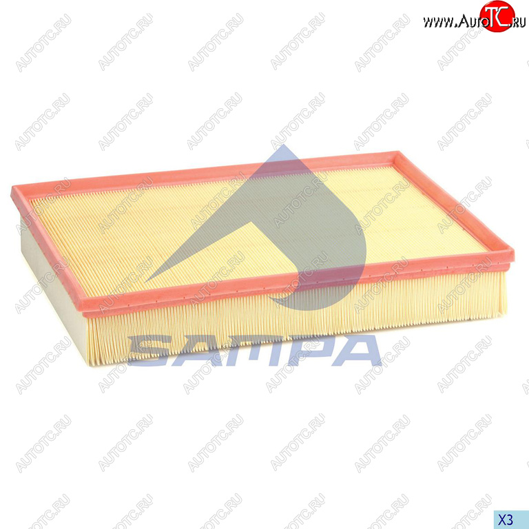 979 р. Фильтр воздушный MERCEDES Sprinter (906) (2.2D) VW Crafter (2.5D3.0D3.5D) SAMPA SAMPA 202.333-01  с доставкой в г. Вологда
