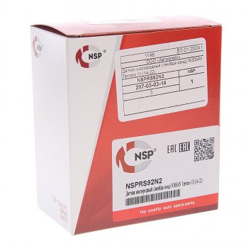 2 699 р. Датчик кислорода ЛАДА Vesta,X-Ray RENAULT Sandero NISSAN Terrano (14-) NSP NSP nsprs92n2  с доставкой в г. Вологда. Увеличить фотографию 2
