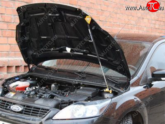 2 449 р. Упор капота Ford Focus II (2008-2011) ТехноМастер ТехноМастер 8231.6700.04  с доставкой в г. Вологда