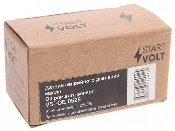 232 р. Датчик давления масла CHEVROLET Cruze (09-) STARTVOLT STARTVOLT vs-oe0525  с доставкой в г. Вологда. Увеличить фотографию 3