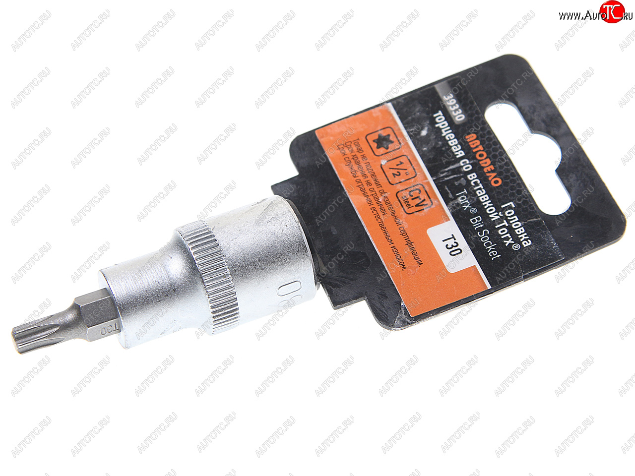 116 р. Бита-головка 1/2 TORX T30х55мм с держателем АВТОДЕЛО АВТОДЕЛО 39330 АВТОДЕЛО 39330  с доставкой в г. Вологда