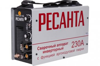 38 799 р. Аппарат сварочный 6.9кВт 10-220А d=2.0-5.0 180-240В инвертор аргонодуговой РЕСАНТА РЕСАНТА ресанта саи 230 ад  с доставкой в г. Вологда. Увеличить фотографию 2