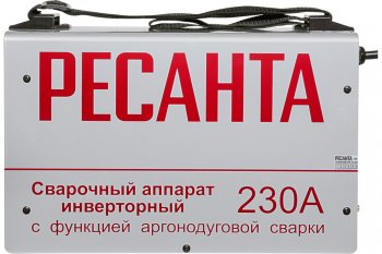 38 799 р. Аппарат сварочный 6.9кВт 10-220А d=2.0-5.0 180-240В инвертор аргонодуговой РЕСАНТА РЕСАНТА ресанта саи 230 ад  с доставкой в г. Вологда. Увеличить фотографию 5