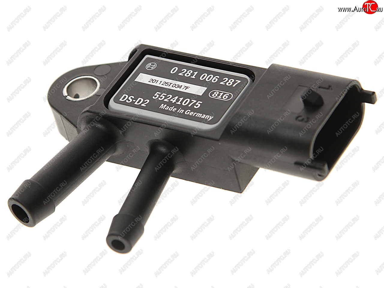 3 699 р. Датчик FIAT Bravo (07-),Doblo (10-),Punto (09-) давления выхлопных газов BOSCH BOSCH 0281006287  с доставкой в г. Вологда