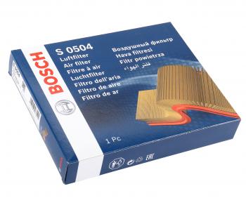 2 249 р. Фильтр воздушный MERCEDES E (W212) (13-) BOSCH BOSCH f026400504 BOSCH f026400504  с доставкой в г. Вологда. Увеличить фотографию 3