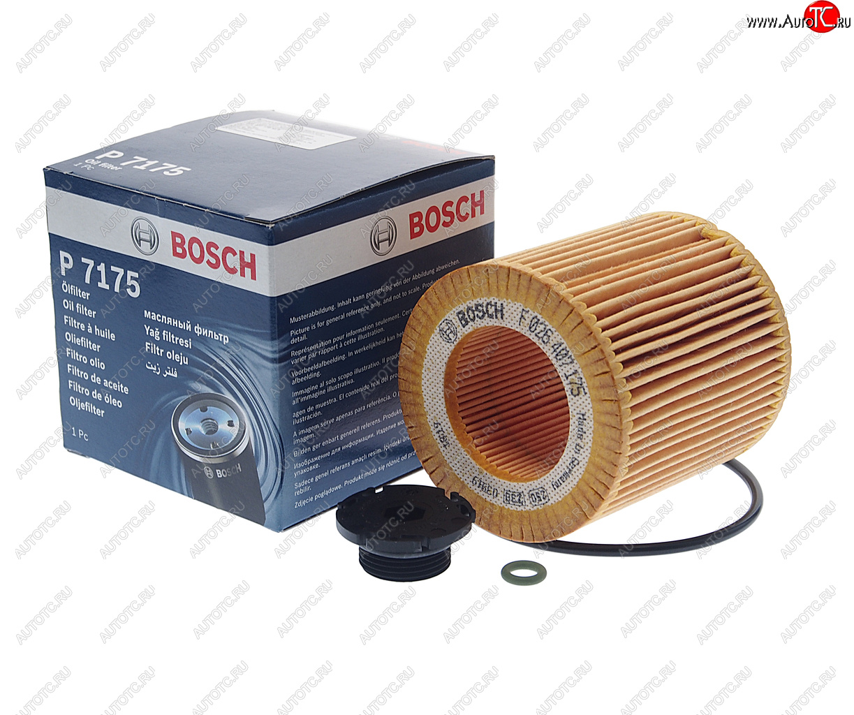949 р. Фильтр масляный BMW 1 (F20,21),2 (F22),3 (F30,34),4 (F32),5 (F10) BOSCH BOSCH f026407175  с доставкой в г. Вологда