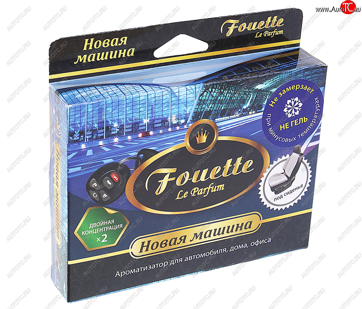 214 р. Ароматизатор под сиденье пенный (новая машина) 200г FOUETTE FOUETTE f-23  с доставкой в г. Вологда
