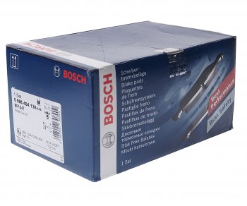 3 099 р. Колодки тормозные передние (4шт.) BOSCH Honda Civic EP хэтчбэк 3 дв. дорестайлинг (2000-2003)  с доставкой в г. Вологда. Увеличить фотографию 2
