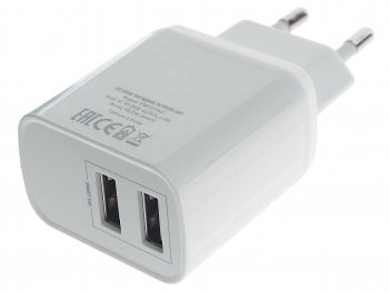 Устройство зарядное в розетку 2 USB TFN TFN tfn-wcrpd12w2uwh
