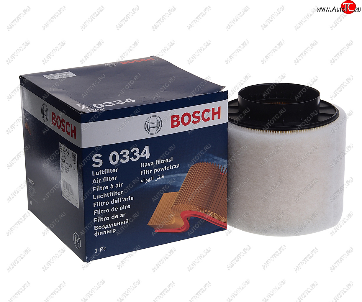 1 759 р. Фильтр воздушный AUDI A4 (2.73.0 TDI),A5 (2.73.0 TDI),Q5 (06-) (3.0 TDI) BOSCH BOSCH f026400334  с доставкой в г. Вологда
