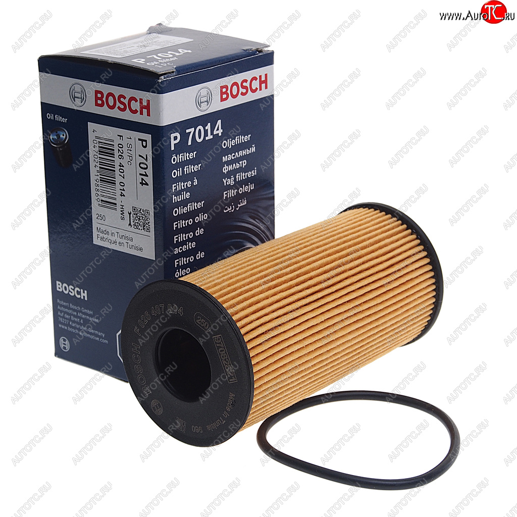 559 р. Фильтр масляный NISSAN X-Trail (07-) BOSCH BOSCH f026407014  с доставкой в г. Вологда