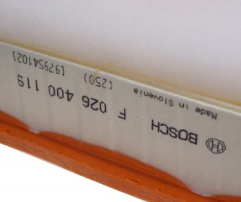 2 199 р. Фильтр воздушный BMW 1 (E81,E87),3 (E90,E92),X1 (E84) (N47N57) BOSCH BOSCH f026400119  с доставкой в г. Вологда. Увеличить фотографию 2
