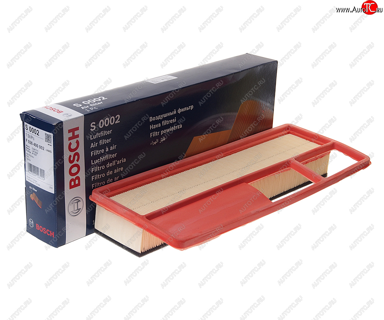 939 р. Фильтр воздушный FIAT Punto (94-99) BOSCH BOSCH f026400002 BOSCH f026400002  с доставкой в г. Вологда