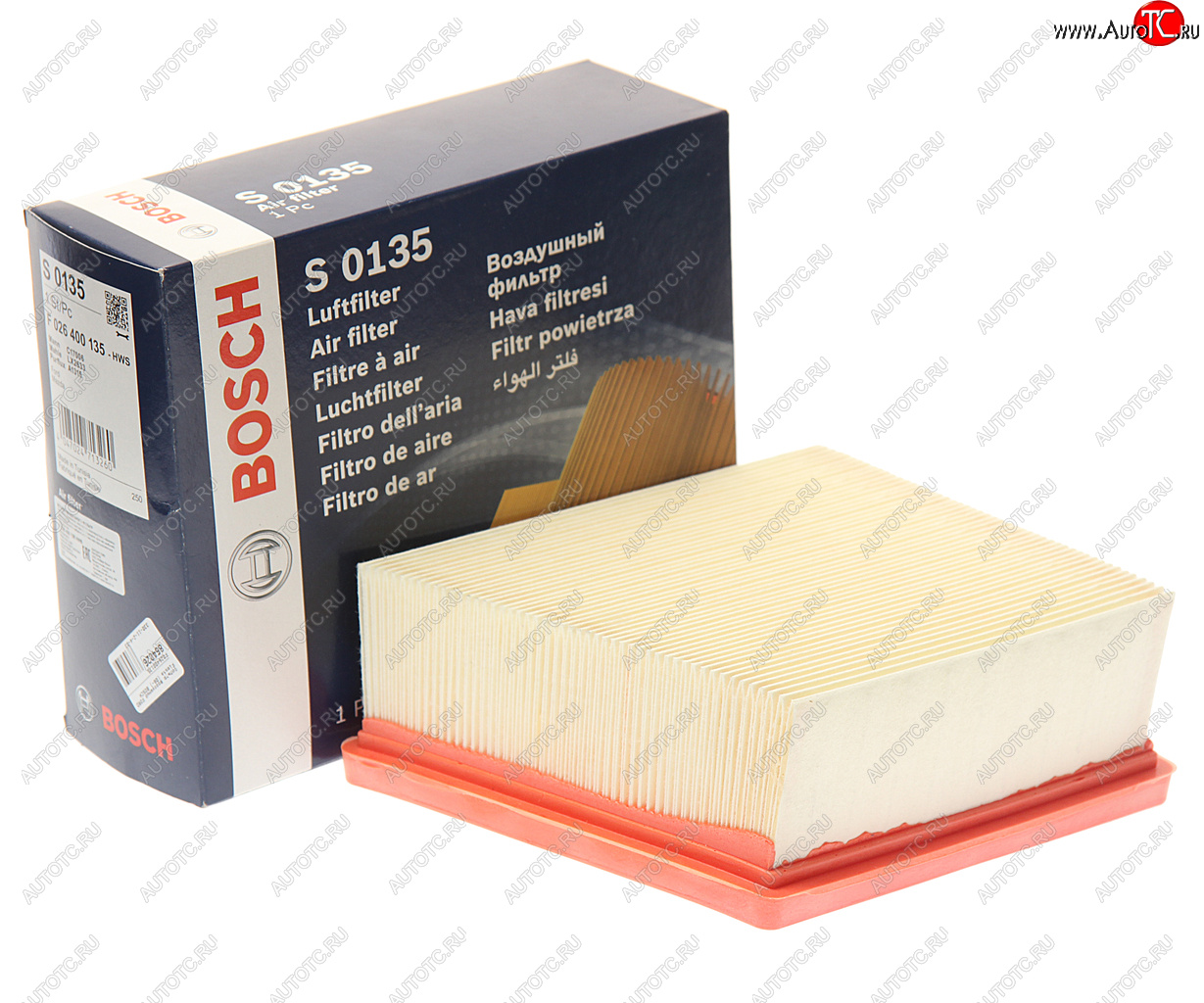 999 р. Фильтр воздушный FORD Fiesta (08-) BOSCH BOSCH f026400135 BOSCH f026400135  с доставкой в г. Вологда