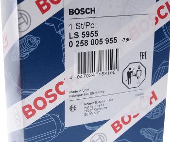 6 999 р. Датчик кислорода NISSAN Maxima BOSCH BOSCH 0258005955 BOSCH 0258005955  с доставкой в г. Вологда. Увеличить фотографию 4