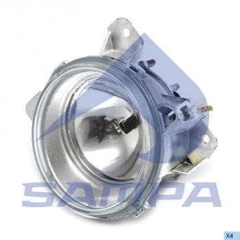 Фара SCANIA 4,P,G,R,T series дальнего света левая внутренняя SAMPA SAMPA 042.072