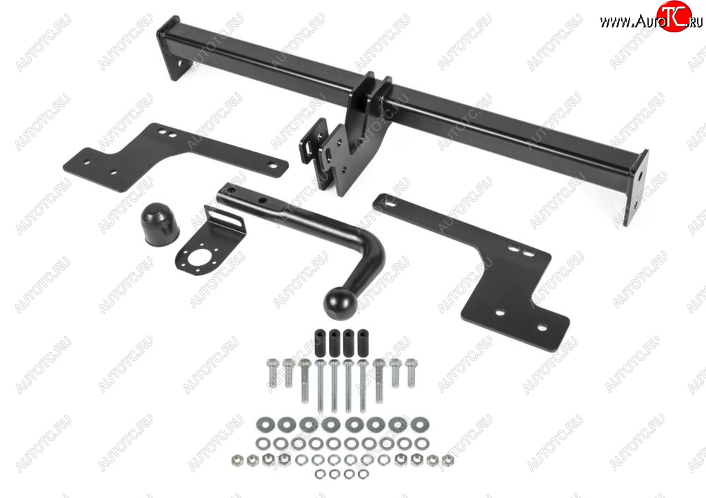 8 199 р. Устройство тягово-сцепное RENAULT Duster (21-22),Kaptur (16-22) NISSAN Terrano (14-) (съем.шар) BERG BERG f.4711.001  с доставкой в г. Вологда