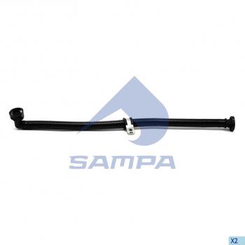 Трубка MAN TGS системы вентиляции картера SAMPA SAMPA 025.035