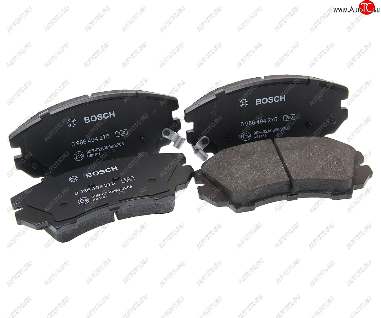 3 599 р. Колодки тормозные передние R17 (4шт.) BOSCH Opel Insignia A дорестайлинг седан (2008-2013)  с доставкой в г. Вологда